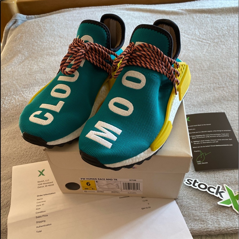 SOLD. Adidas HU sneakers